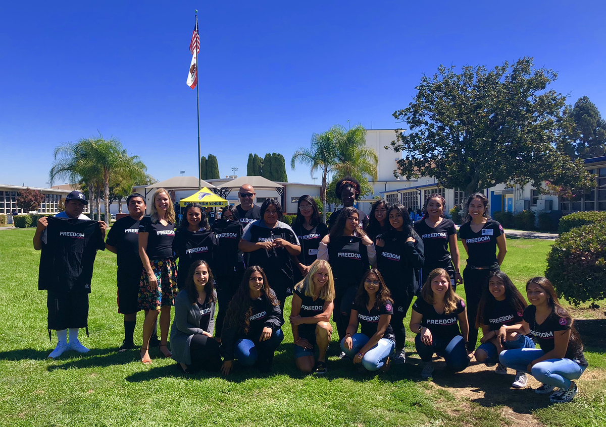 Freedom Ambassador Celebration Banner