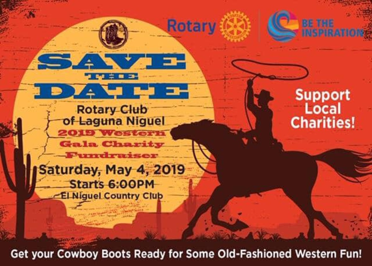 2019 Western Gala Charity Fundraiser Banner