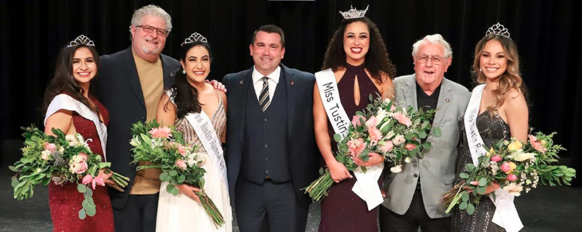 Miss Tustin Scholarship Association Banner