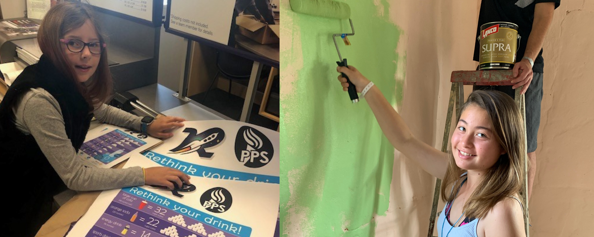 Interact Club of Newport Beach • Global Service Club Banner