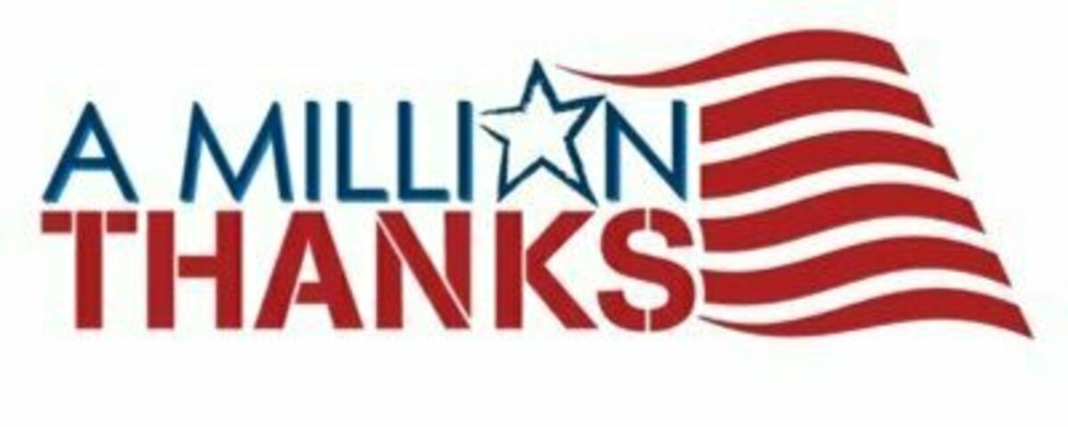 A Million Thanks Inc Banner