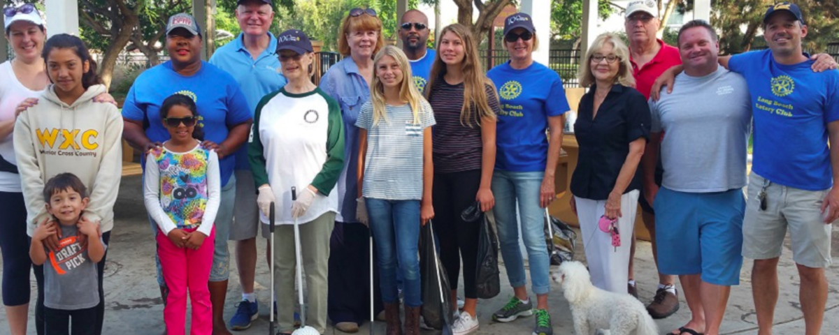 Long Beach Rotary Banner