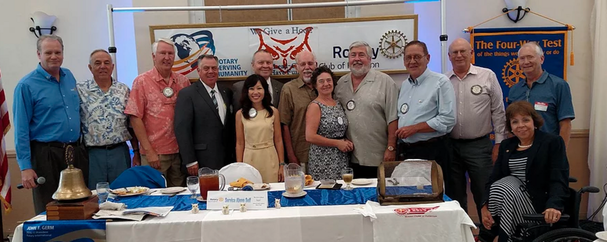 Fullerton Rotary Club Banner