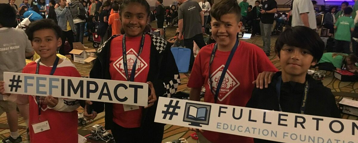 Fullerton Education Foundation Banner