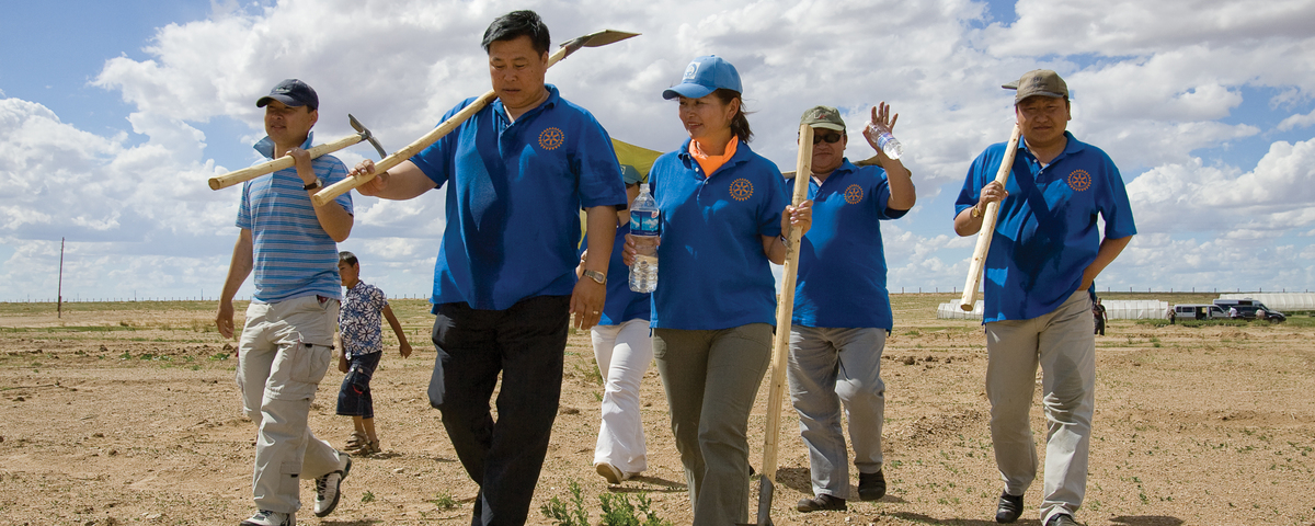 San Clemente Rotary Club Banner